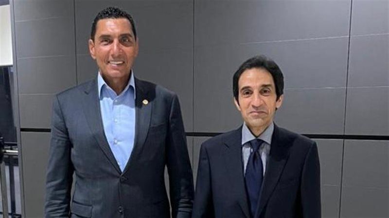 بسام راضى يستقبل وزير الشباب والرياضة