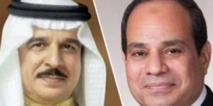 الرئيس السيسى يستقبل ملك البحرين ويعقدان جلسة مباحثات