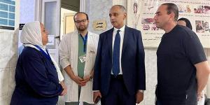 وكيل وزارة الصحة بالإسكندرية يتفقد مستشفى الرمد العام ويطلع على خدماتها التخصصية - النيل نيوز