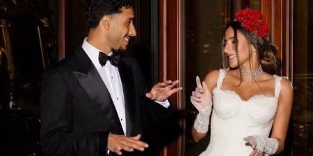 مرموش ينشر صورا جديدة من حفل زفافه قبل نهائي كأس الدرع الخيرية - النيل نيوز