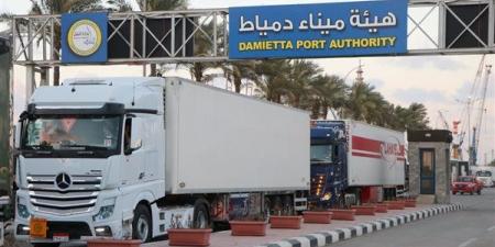 «الرورو» يربط أوروبا بالخليج، طفرة جديدة في حركة الترانزيت بميناء دمياط - النيل نيوز