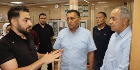 زيارة مفاجئة لمحافظ القليوبية إلى مستشفى الخانكة للاطمئنان على مستوى الخدمة (صور) - النيل نيوز