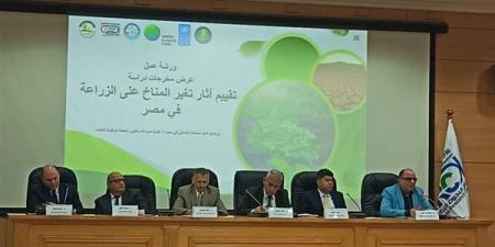 "الزراعة" تبحث آثار تغير المناخ على القطاع الزراعي وتحدد أولويات التكيف - النيل نيوز