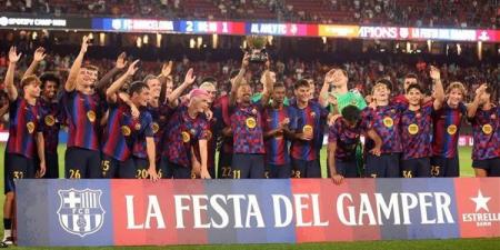 لقطات من تتويج برشلونة بكأس خوان جامبر على حساب الأهلي - النيل نيوز