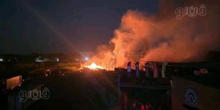 وصول مدير أمن الشرقية إلى موقع حريق مصنع موالح بمنيا القمح، وتحرك أمني وتنفيذي عاجل (صور) - النيل نيوز