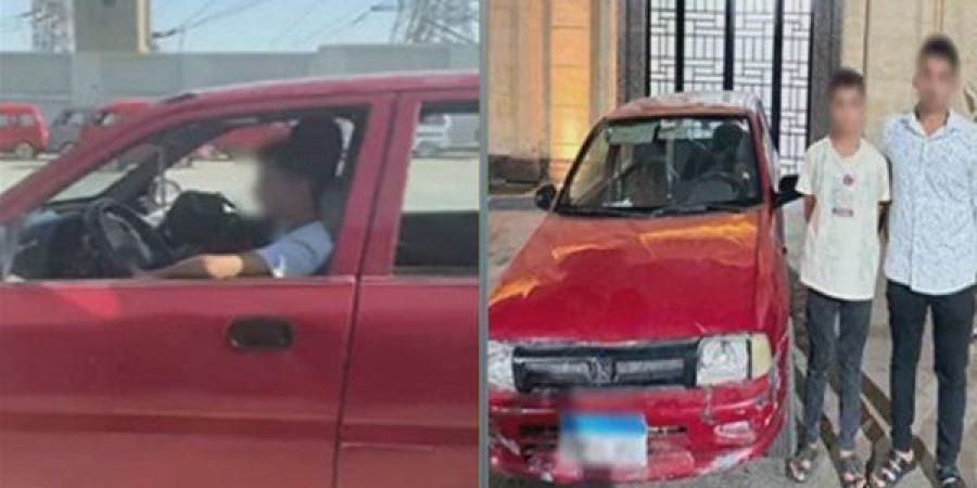 من ميكروباص مخالف إلى طفل خلف عجلة القيادة، الأمن يضبط بطلي فيديوهين بالفيوم والجيزة
