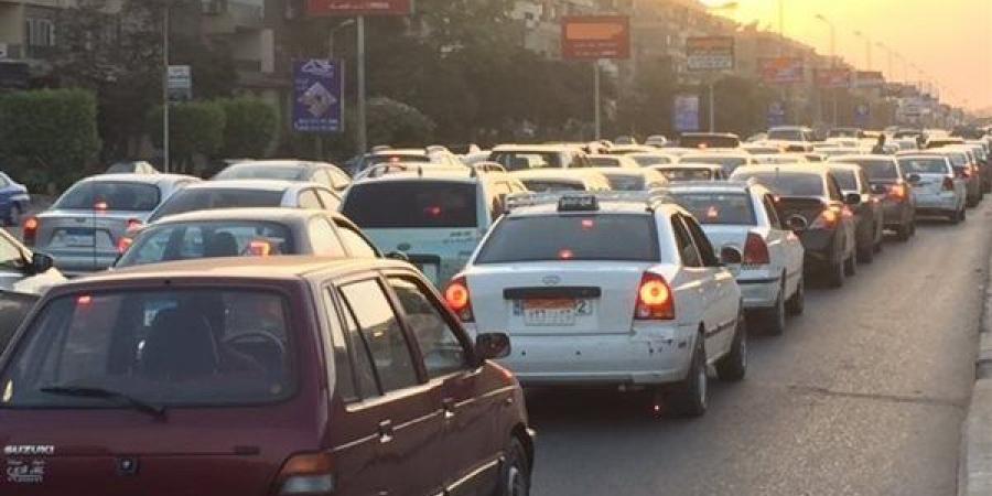 حالة المرور اليوم، كثافات متحركة بمحاور القاهرة والجيزة والقليوبية