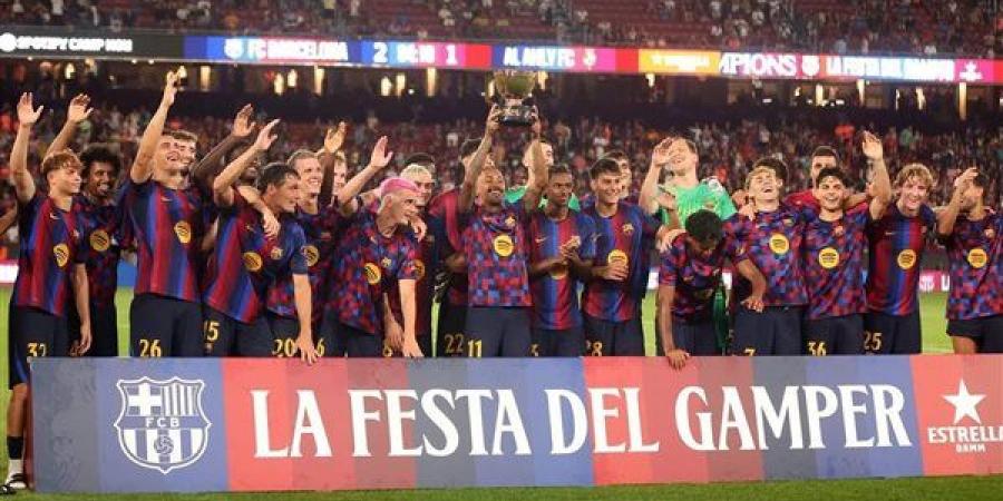 لقطات من تتويج برشلونة بكأس خوان جامبر على حساب الأهلي - النيل نيوز