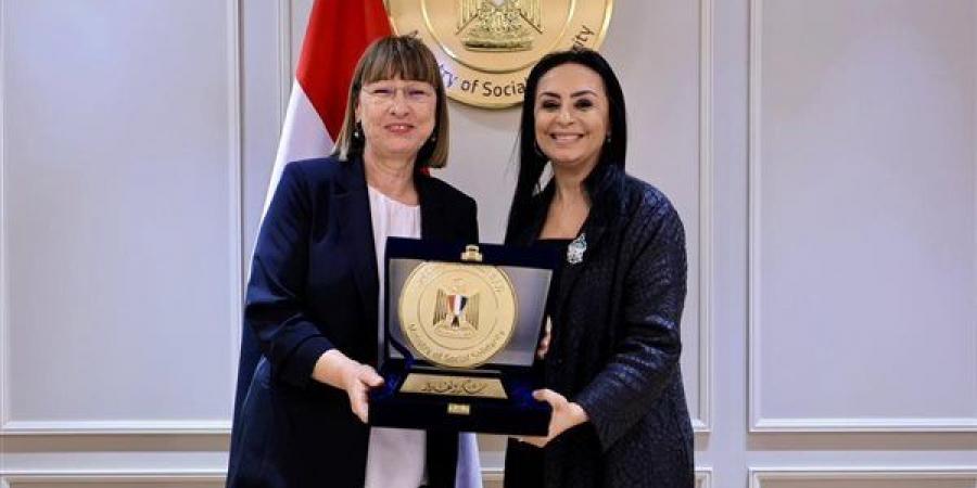 وزيرة التضامن تلتقي المنسق المقيم للأمم المتحدة في مصر - النيل نيوز