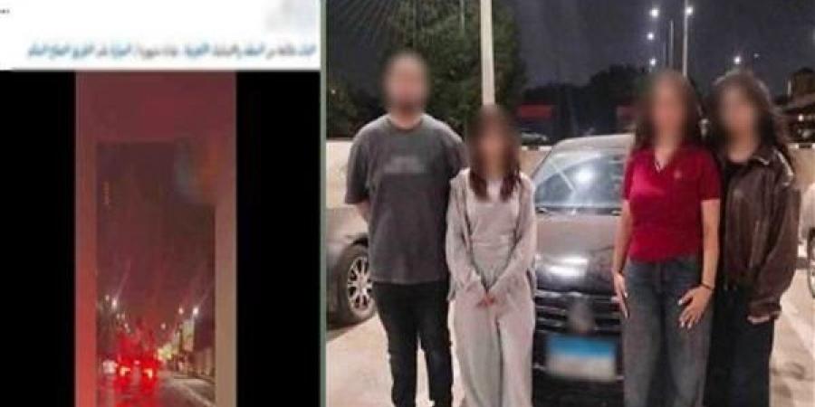 احتفال بالنجاح ينتهي بواقعة خطرة، ضبط قائد سيارة سمح لفتيات بالجلوس خارج النوافذ بمصر الجديدة - النيل نيوز